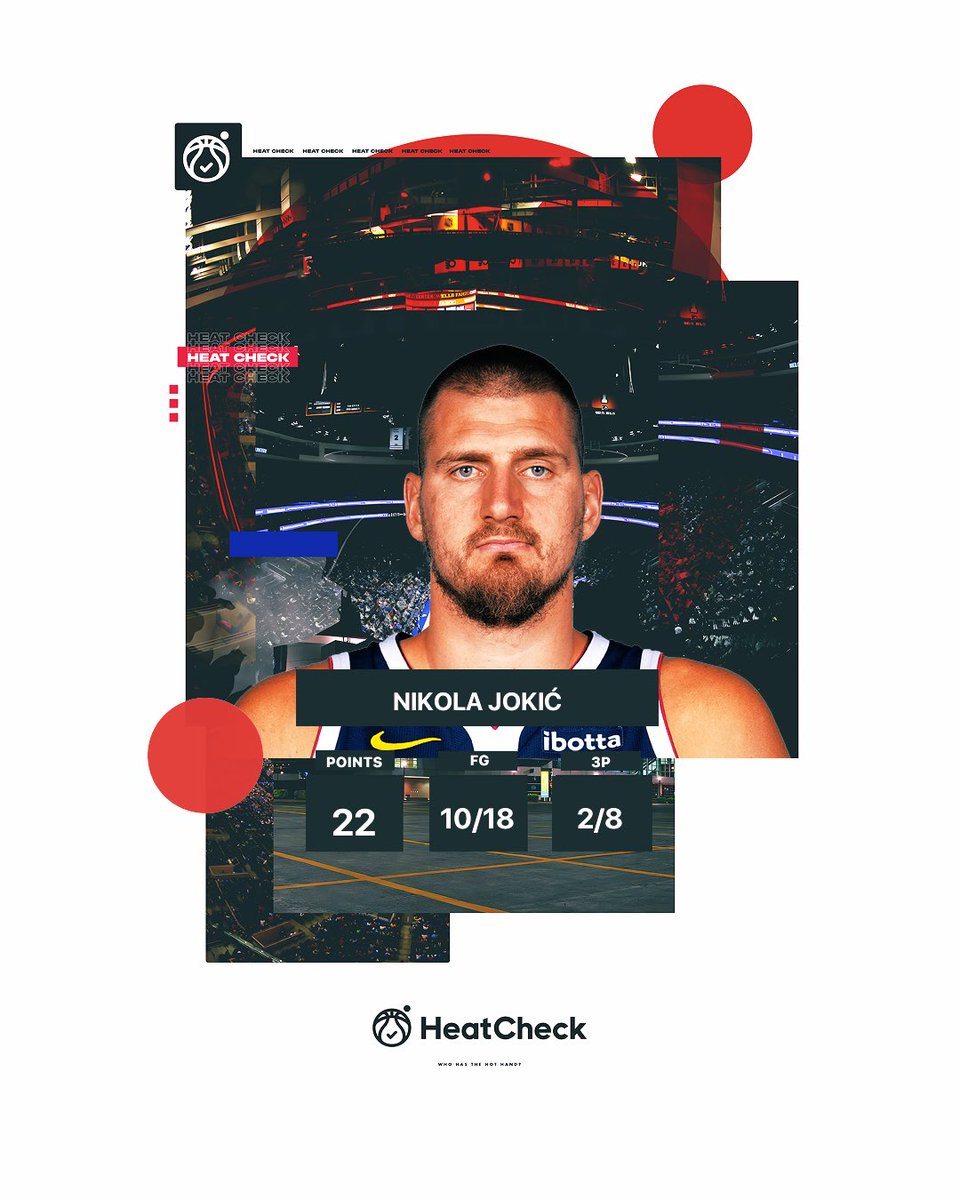 14 assists from a 7-footer. Nikola Jokić just casually orchestrated another triple-double masterpiece (22/14/14) because apparently defying basketball physics is just another Sunday night 🃏 #HeatCheck #NBA #DEN