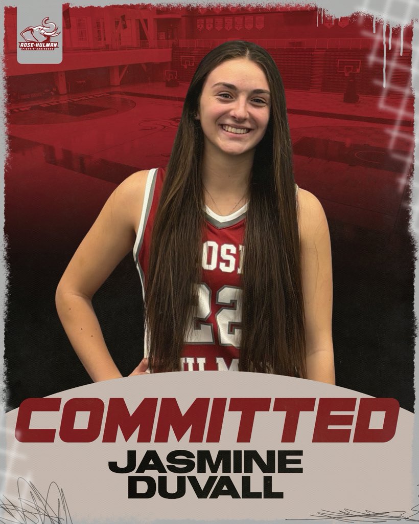 rhit_wbball's tweet photo. Another one joins the family 🌹
Welcome, Jasmine Duvall! We’re excited to be a part of your journey and can’t wait to get to work! 💪🏀
 #Committed #RoseHulmanWBB https://t.co/rP5ZO2vwiP