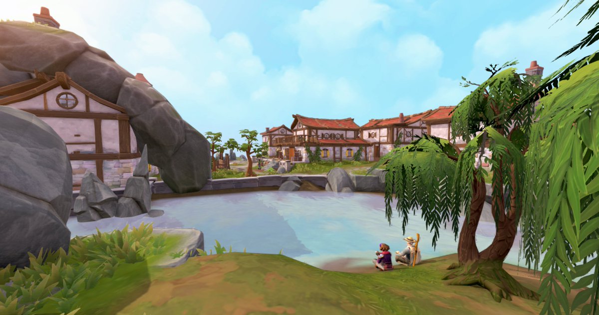NinthCloudArt's tweet photo. Home is where the Havenheart is 🌄. #Runescape https://t.co/QNemvow0ye