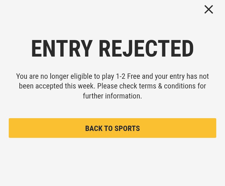 2SmoothBooth's tweet photo. @LadbrokesCare Why? Am I not losing enough? https://t.co/sbVJSazUIy