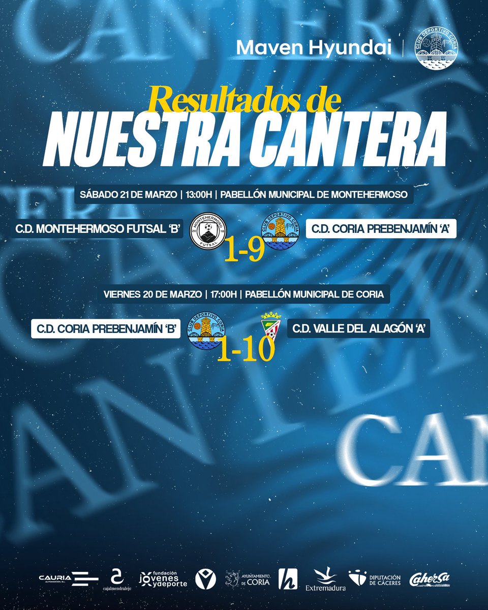 Escuela de Fútbol Base CD Coria tweet media