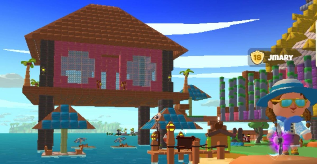 ParadiseTycoon's tweet photo. Island of the Week: Jmary’s Beach-Park 🌴🎡

A giant Ferris wheel, tropical beach houses, massive parasols… and even a huge plinko game 🎯

@jmary_jmary's  island is packed with fun and creative attractions you need to see for yourself!

Rewards earned:
✨ Rare NFT
🧩 200 Creator Tokens
🏆 Exclusive legendary decoration: Tropical Trophy

Built something amazing in Paradise Tycoon? Share it on Discord and your island could be featured next! 🌴