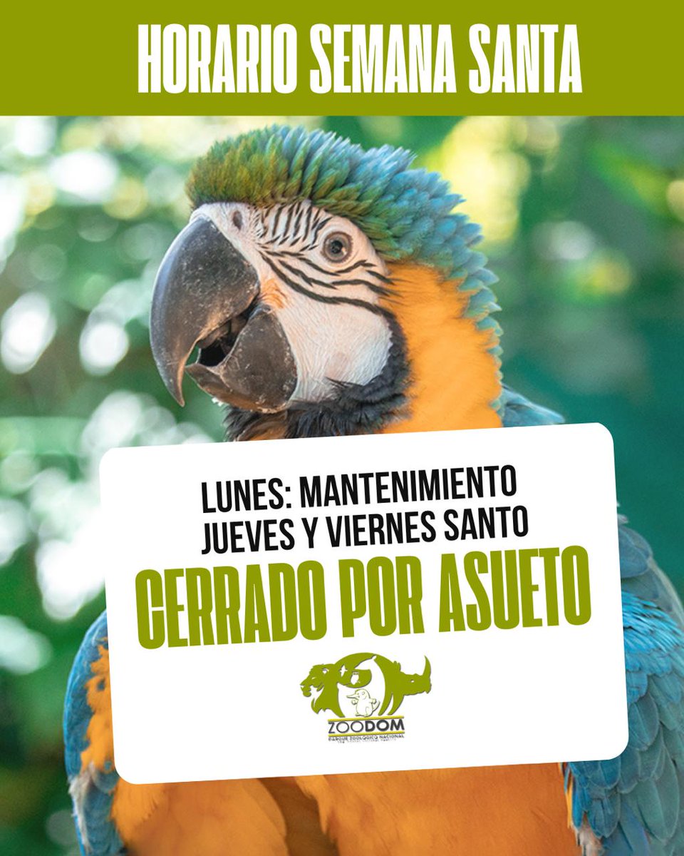 Parque Zoológico Nacional tweet media