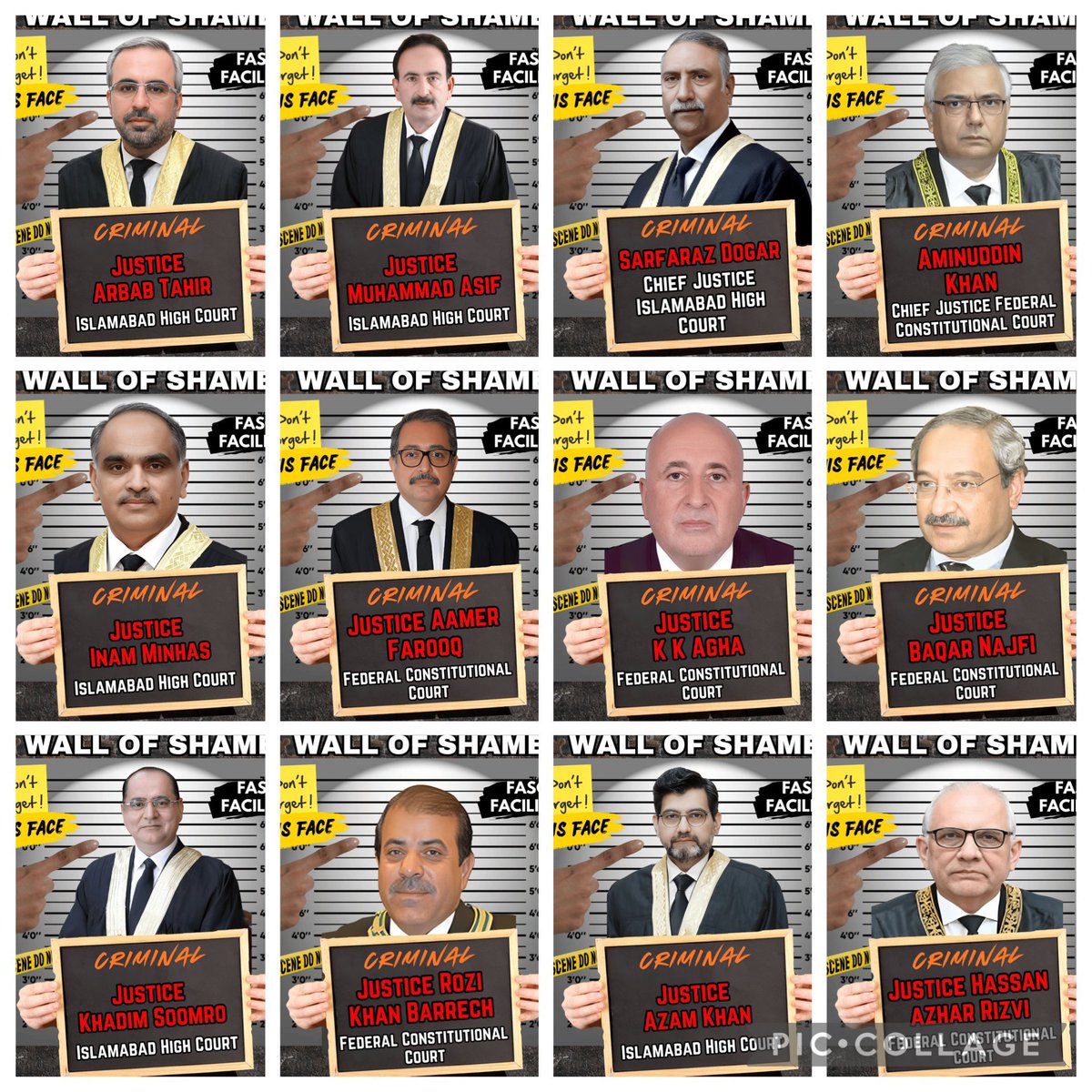 چکلے کے دلال  پاکستان کے ججوں سے زیادہ باضمیر اور ایماندار ہیں 

#ShameOnJudges