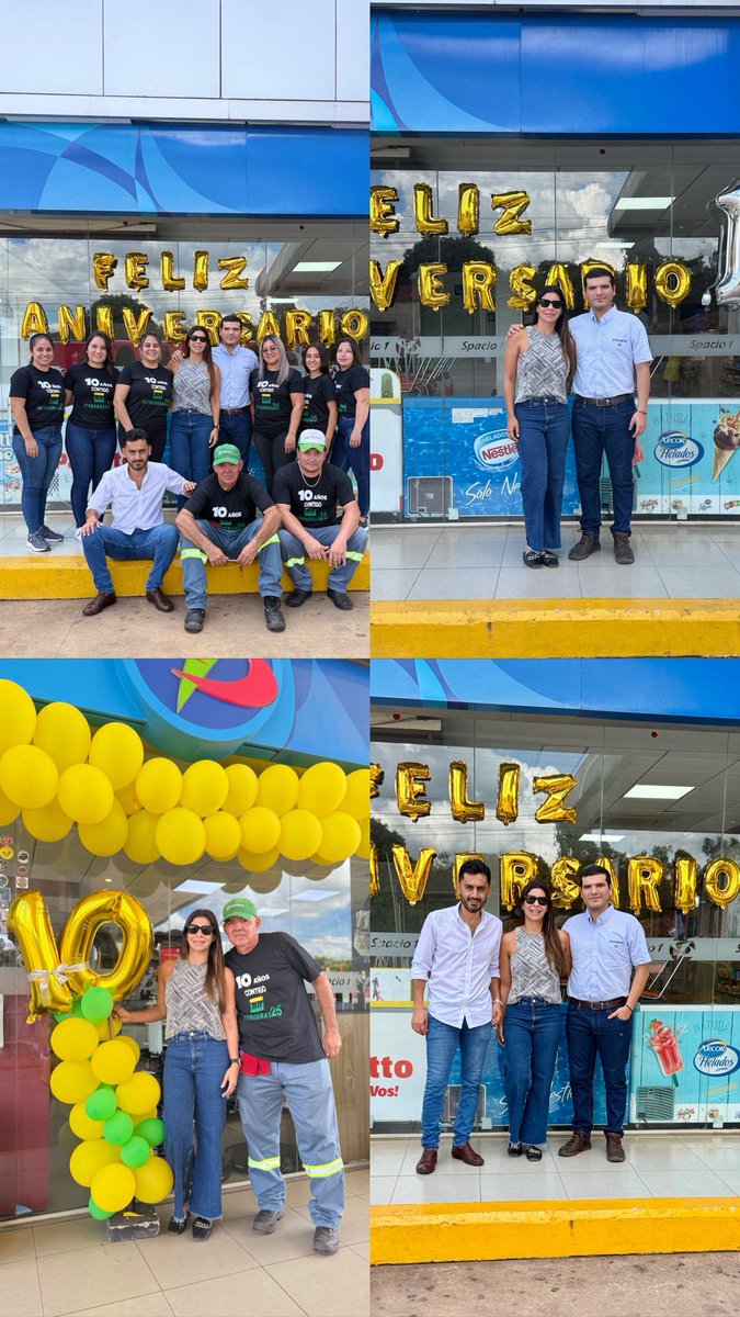 AMSafuan's tweet photo. Y llegamos a los 10 años con PETROBRAS⛽️ ESTACION 25💛💚 https://t.co/xXn70g9piA