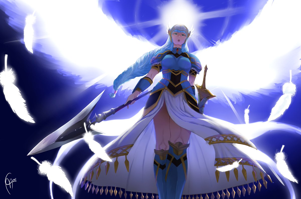 Carmach101too's tweet photo. Lenneth from Valkyrie Profile
for this month Vgen submission https://t.co/ZTgKyEPOl4