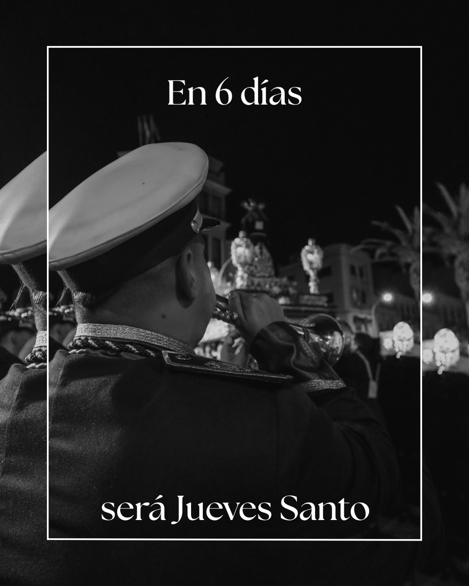 𝐂𝐀𝐔𝐓𝐈𝐕𝐎 𝐘 𝐑𝐎𝐂𝐈𝐎

“Buscamos el rostro de Cristo allá donde camina la procesión.” - Presentación del Cartel 2026 - Manuel Rubiales

6 días nos separan del Jueves Santo.

#CautivoMelilla #RocioMelilla