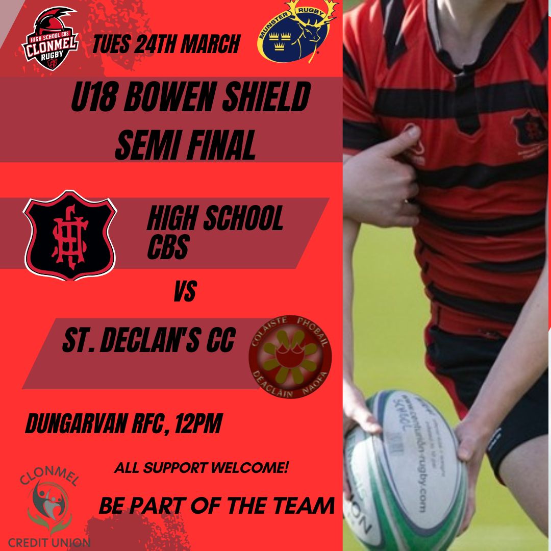 hsclonmelcbs's tweet photo. #Rugbymatch #Cupmatch 
@Munsterrugby #semifinal 
@stdeclanscc @DungarvanRFC
🏉🏆🔴⚫️ https://t.co/JpdXf4thoX