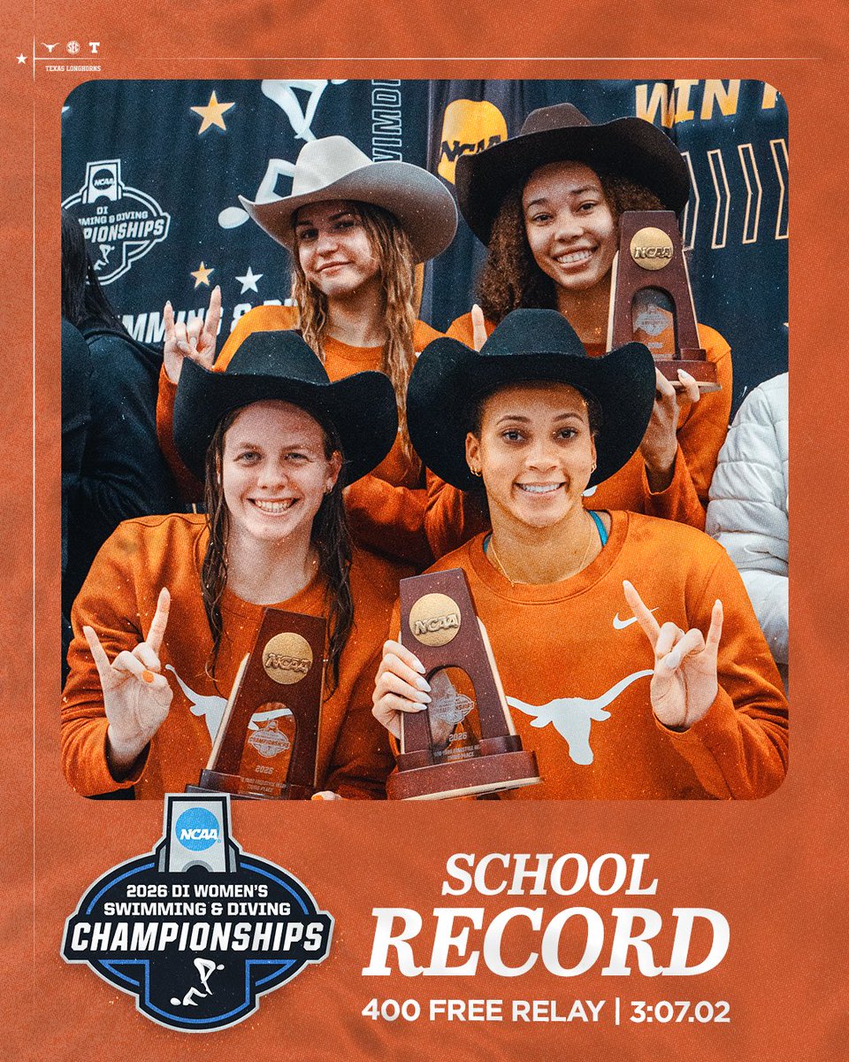 Texas Women's Swimming & Diving tweet media