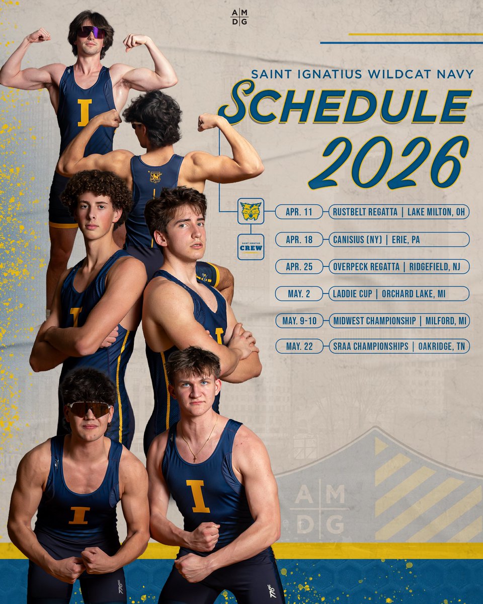 SIHSSports's tweet photo. 2026 Wildcat Navy Schedule! 🚣🗓️
#GoCats https://t.co/olKBPkJw6D