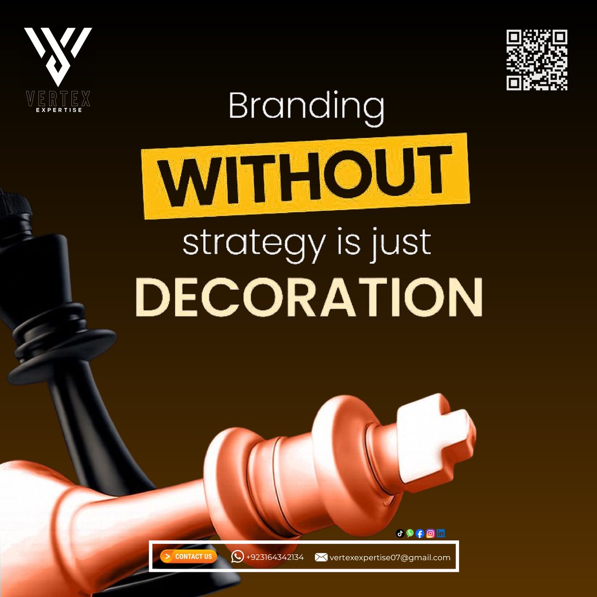 vertexexpertise's tweet image. At Vertex Expertise, we don’t just create designs—we engineer brand experiences backed by market research and strategic goals. Because a brand without a plan is just a missed opportunity.

📩 vertexexpertise07@gmail.com
📞 +923164342134

#CorporateIdentity #BrandDevelopment