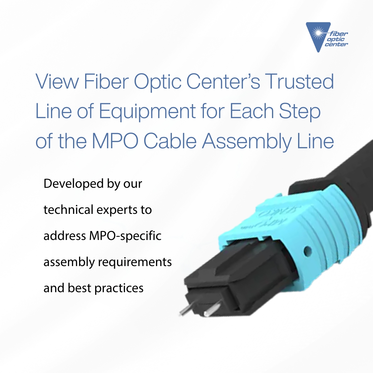 FiberOpticCntr's tweet image. Building MPO connectors requires specialized fixturing and tooling.

Because #MPO connectors use an MT ferrule, assembly involves MT-specific tooling that differs significantly from single fiber connectors.

See here: bit.ly/4aZniAX 

#FiberOpticCenter #cableassembly