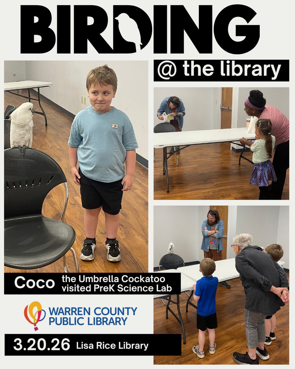 Warren County Public Library tweet media
