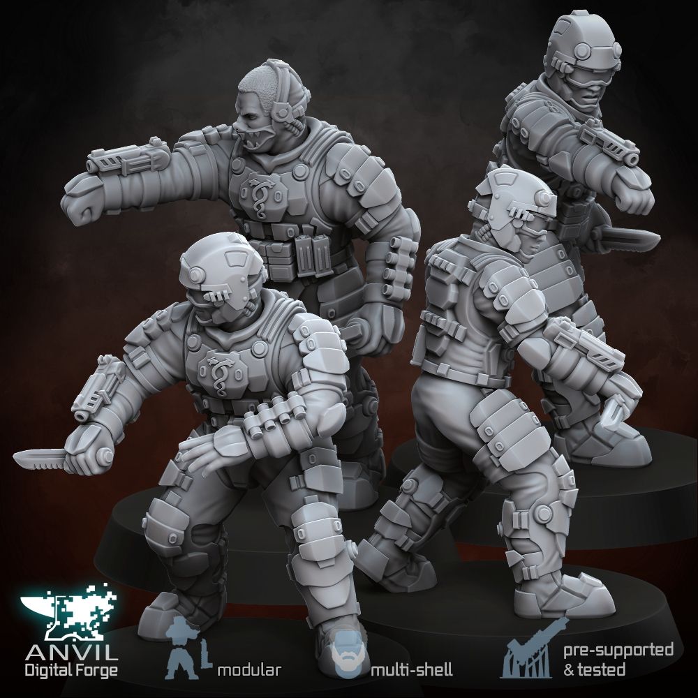 Anvil_Industry's tweet photo. Outfit your Dragon Commandos as an elite sniper team, or as close-quarter specialists with shotguns!
https://t.co/LIPBibe6Ph
https://t.co/TWOZN0CdxU
#anvilindustry #anvildigitalforge #3dprinting #patreon #tribes #myminifactory https://t.co/LpSc701kyq
