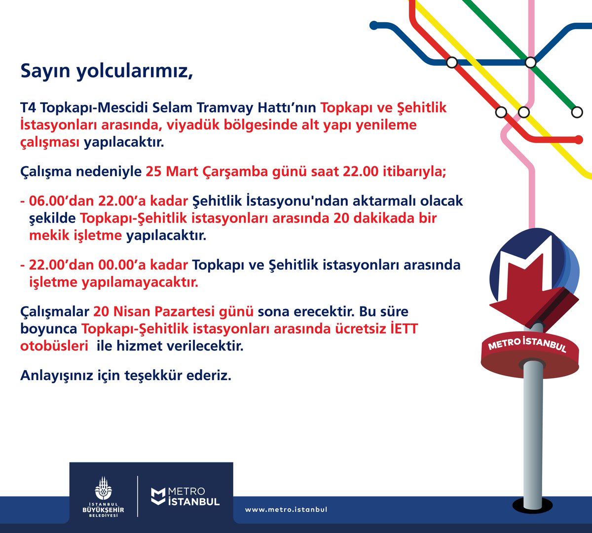 Metro İstanbul tweet media