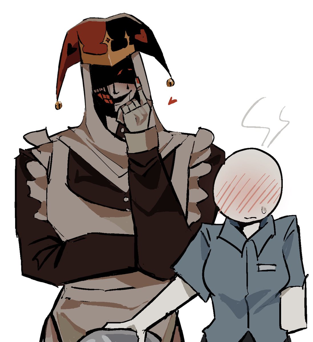 chanom2805's tweet image. Heh
#Kingdomofmarionettes #kom #jestyn