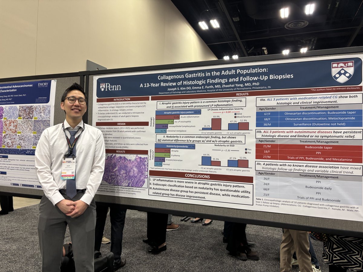 rashmitondon's tweet image. Congratulations to all the trainees and their mentors for their hard work!! #posters ⁦@PennPathLabMed⁩ ⁦@TheUSCAP⁩ #pathology #PathX