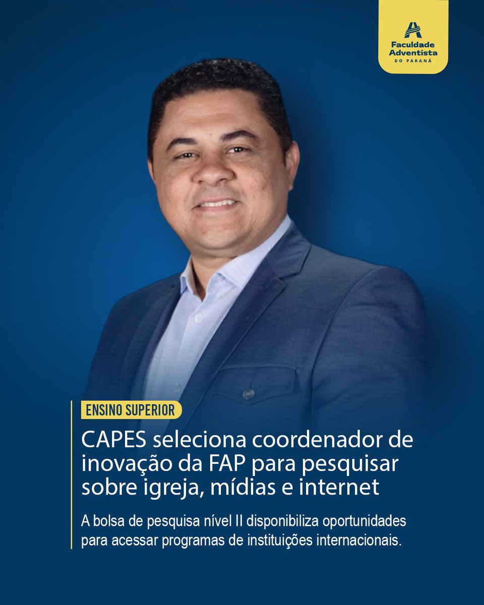 Pesquisa e Inovação : Igreja, mídias e internet !

wp.faculdadeadventista.edu.br/capes-selecion…