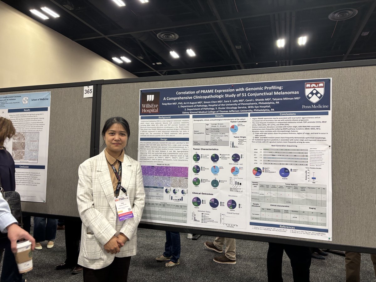 rashmitondon's tweet image. Congratulations to all the trainees and their mentors for their hard work!! #posters ⁦@PennPathLabMed⁩ ⁦@TheUSCAP⁩ #pathology #PathX