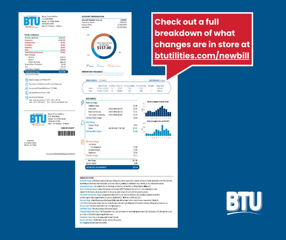 Bryan Texas Utilities tweet media