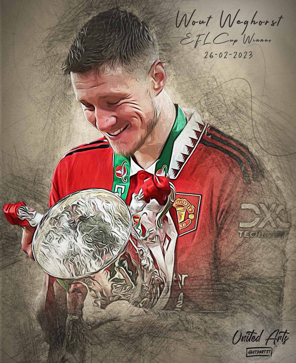 🇾🇪 A gentle reminder that Wout Weghorst has won more trophies for Manchester United than Odegaard, Gabriel, Saliba, Timber, Rice, Martinelli, White, Raya, Havertz and Trossard have collectively won for Arsenal.

Share it with an Arsenal fan so they know 😎🇾🇪

#EFLCup #MUFC #AFC