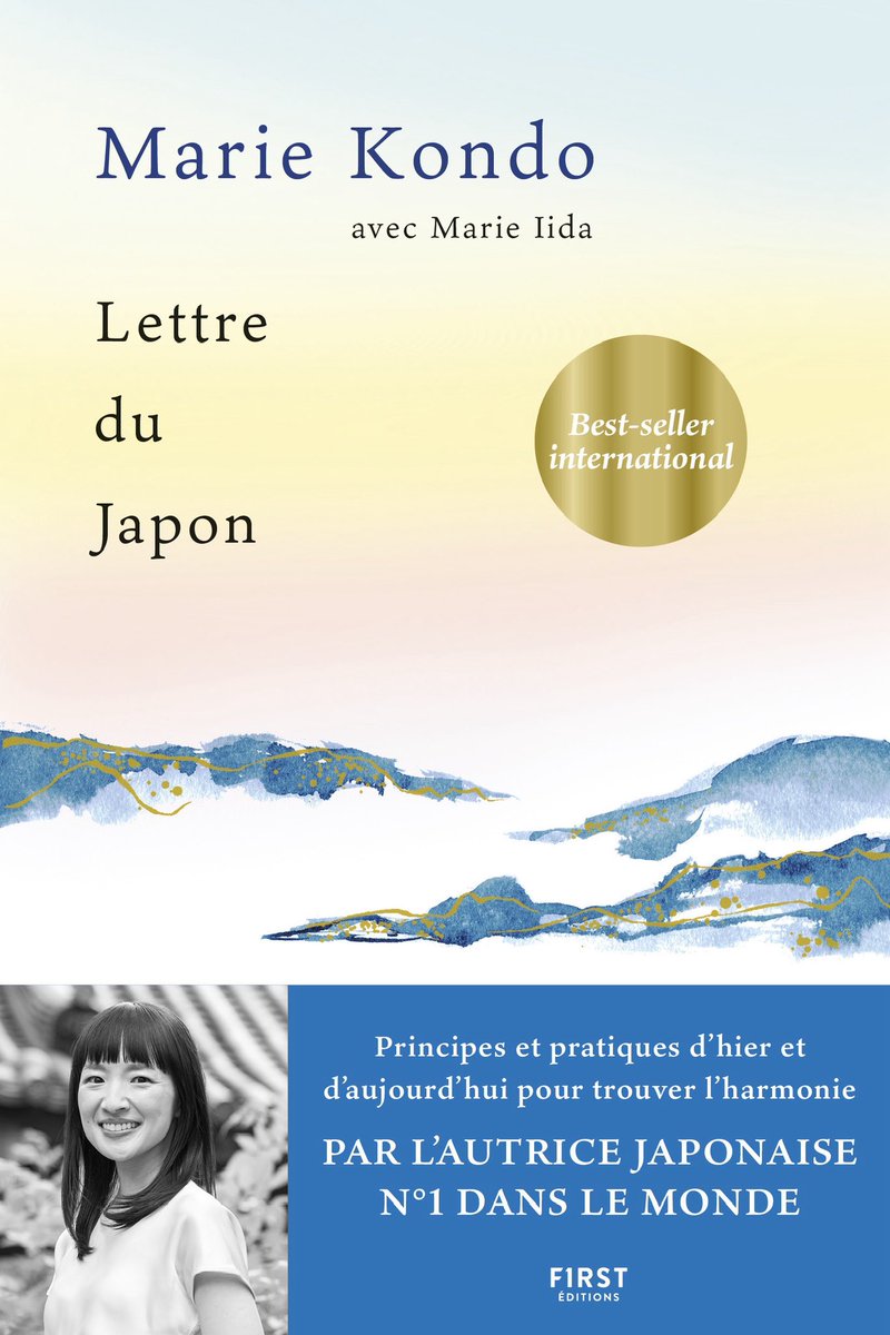 Retrouvez Marie Kondo en exclusivité <a href="/cavousf5/">C à vous</a>  demain soir pour sa 1e TV en France ! 😊 pour son nouveau livre 📕 <a href="/editionsfirst/">Editions FIRST</a>