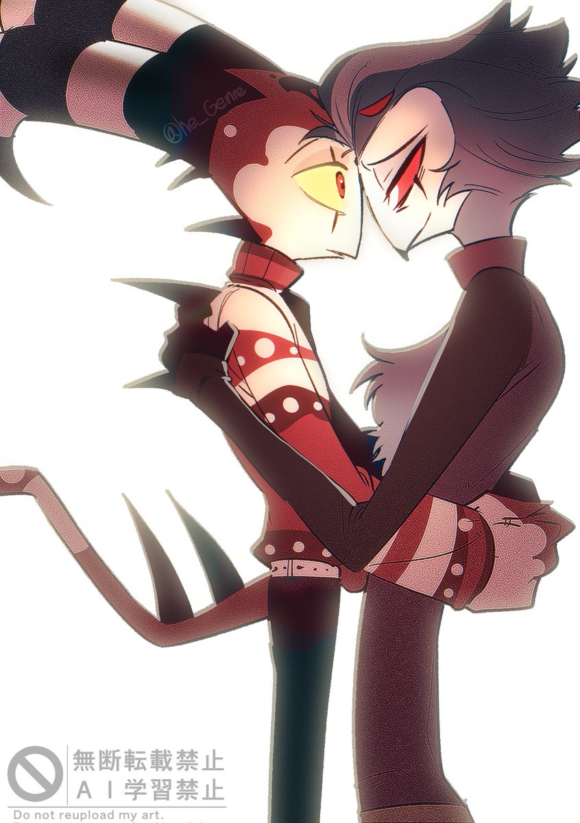 #HelluvaBoss
#HelluvaBossFanart 
#stolitz
블리스톨

"Merry Sinsmas"