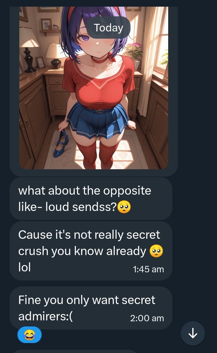 sadistic_mita's tweet photo. Lol I don't mind "loud sends" ~ ♡ :3 https://t.co/TAzuoh8kQs