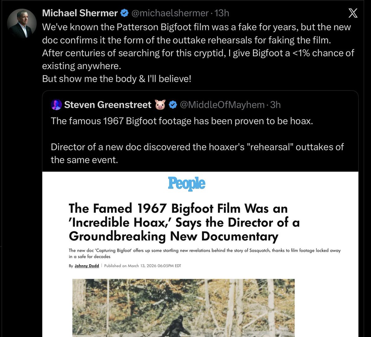 Bugs Finds Bigfoot 👣🪶 tweet media