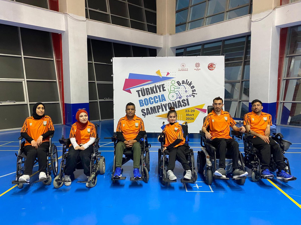 Şanlıurfa Büyükşehir Belediyesi Engelliler SK 🟠⚪️ tweet media