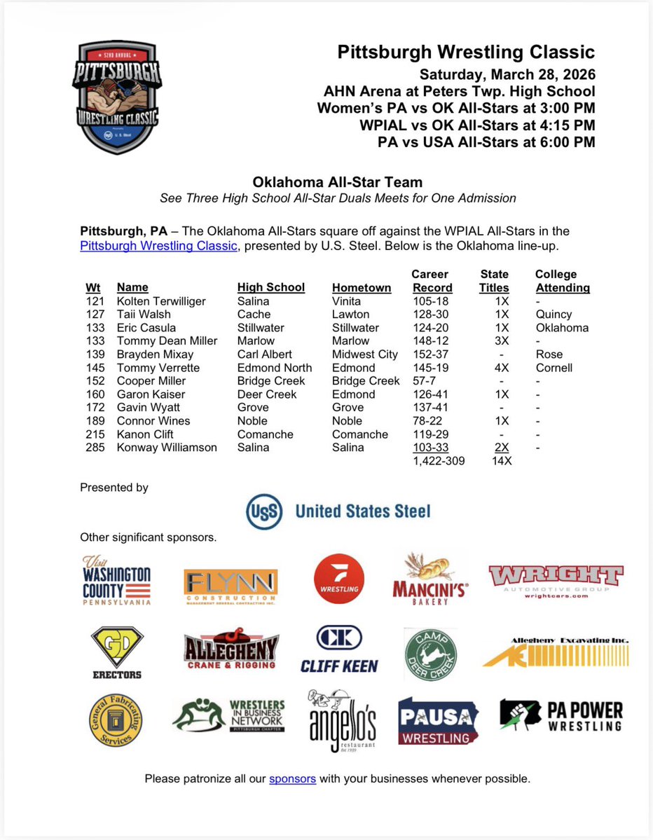 Pittsburgh Wrestling Classic tweet media