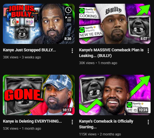 Yeezy Times tweet media