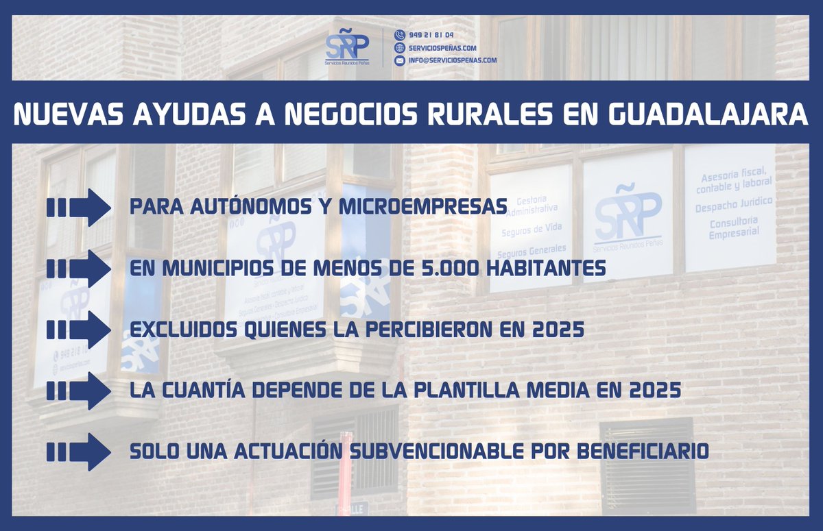 Servicios Reunidos Peñas tweet media
