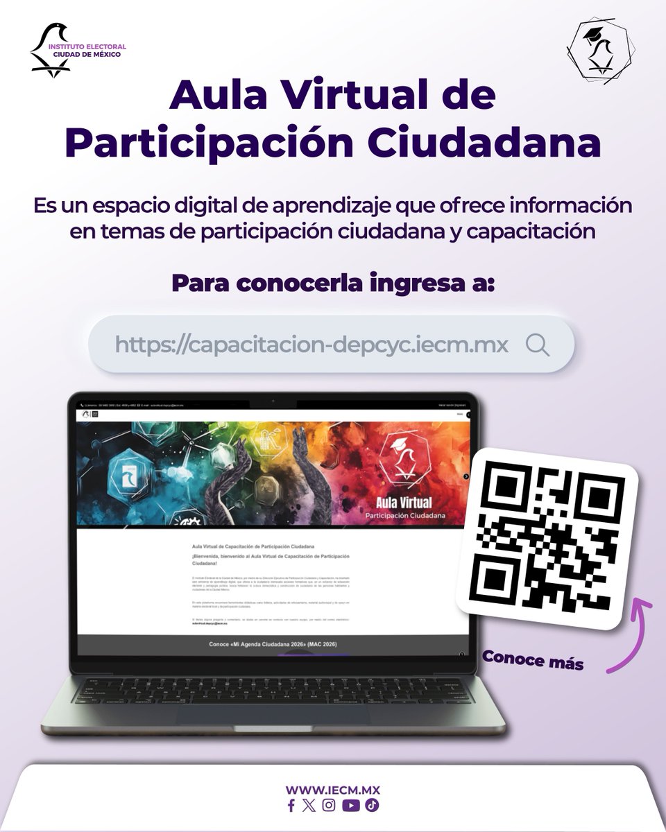 Participación IECM tweet media