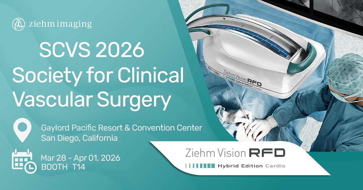 ZiehmAmericas's tweet image. @ZiehmAmericas will be at Booth T14 with powerful imaging solutions and hands on demos that are worth the visit 🎯 Mark your calendar and plan to stop by. Big things are coming soon💥 #ZiehmImaging #ImagingClarity #DoseReduction #SCVS #MedicalImaging