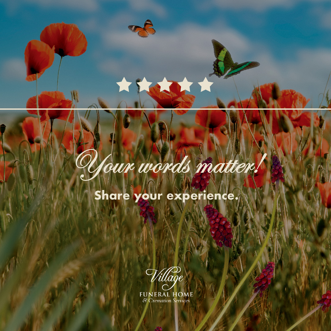 VillageFH's tweet image. 💬 We’re honored to serve families in difficult times.

If we’ve supported yours, please consider leaving a review:

👉 g.page/r/CRLtuvLjivvB…

#CustomerReview #CompassionateCare #VillageFH