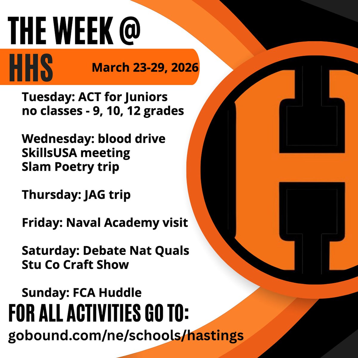 Hastings Senior High tweet media