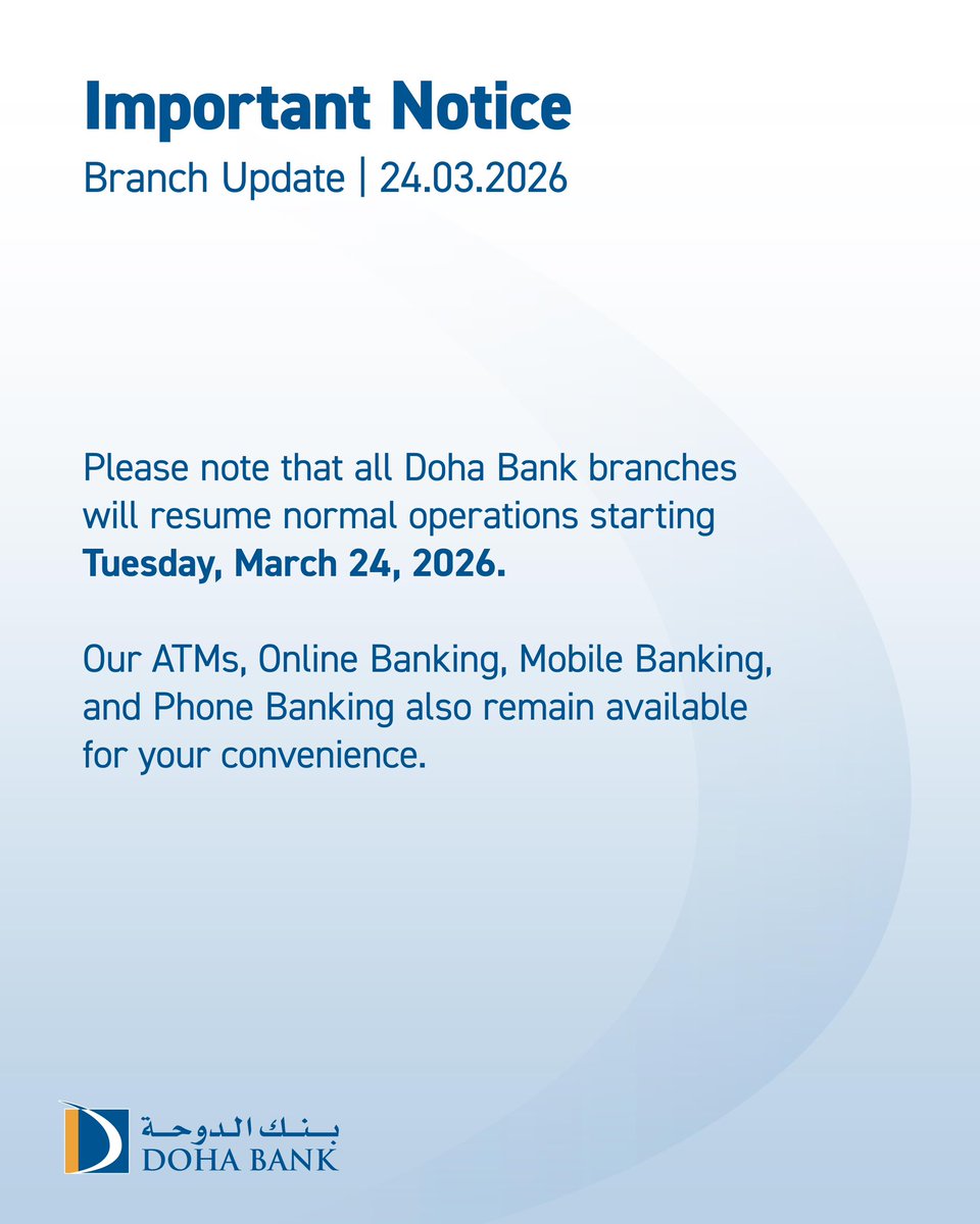 Doha Bank tweet media
