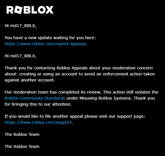 Wow, this is seriously one of the most stupid things I've experienced with <a href="/Roblox/">Roblox</a> moderation.

Having your entire business income disappear because of Roblox's broken moderation system should have developers considering whether they would trust their entire business revenue to a