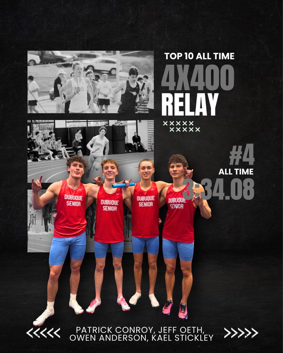 Dubuque Senior Track and Field tweet media