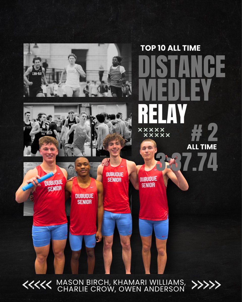 Dubuque Senior Track and Field tweet media