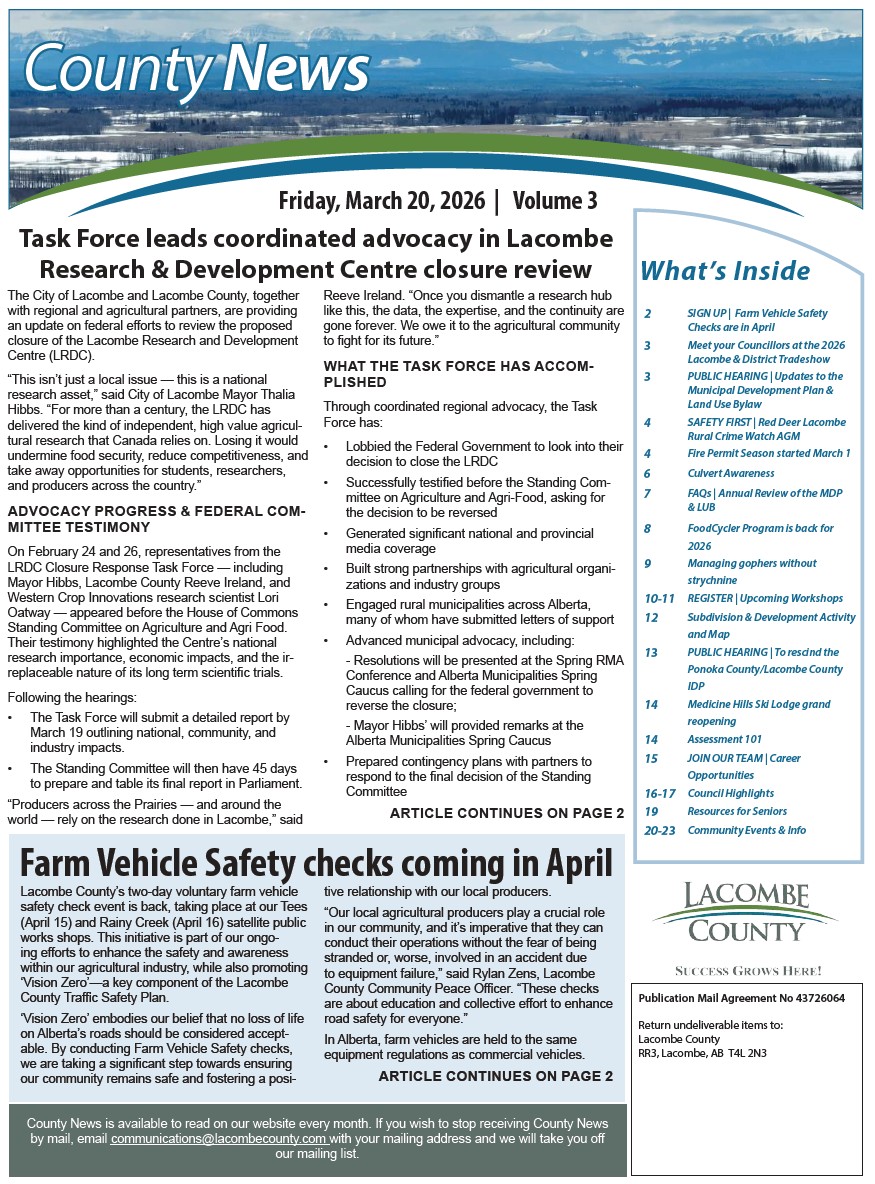 Lacombe County tweet media