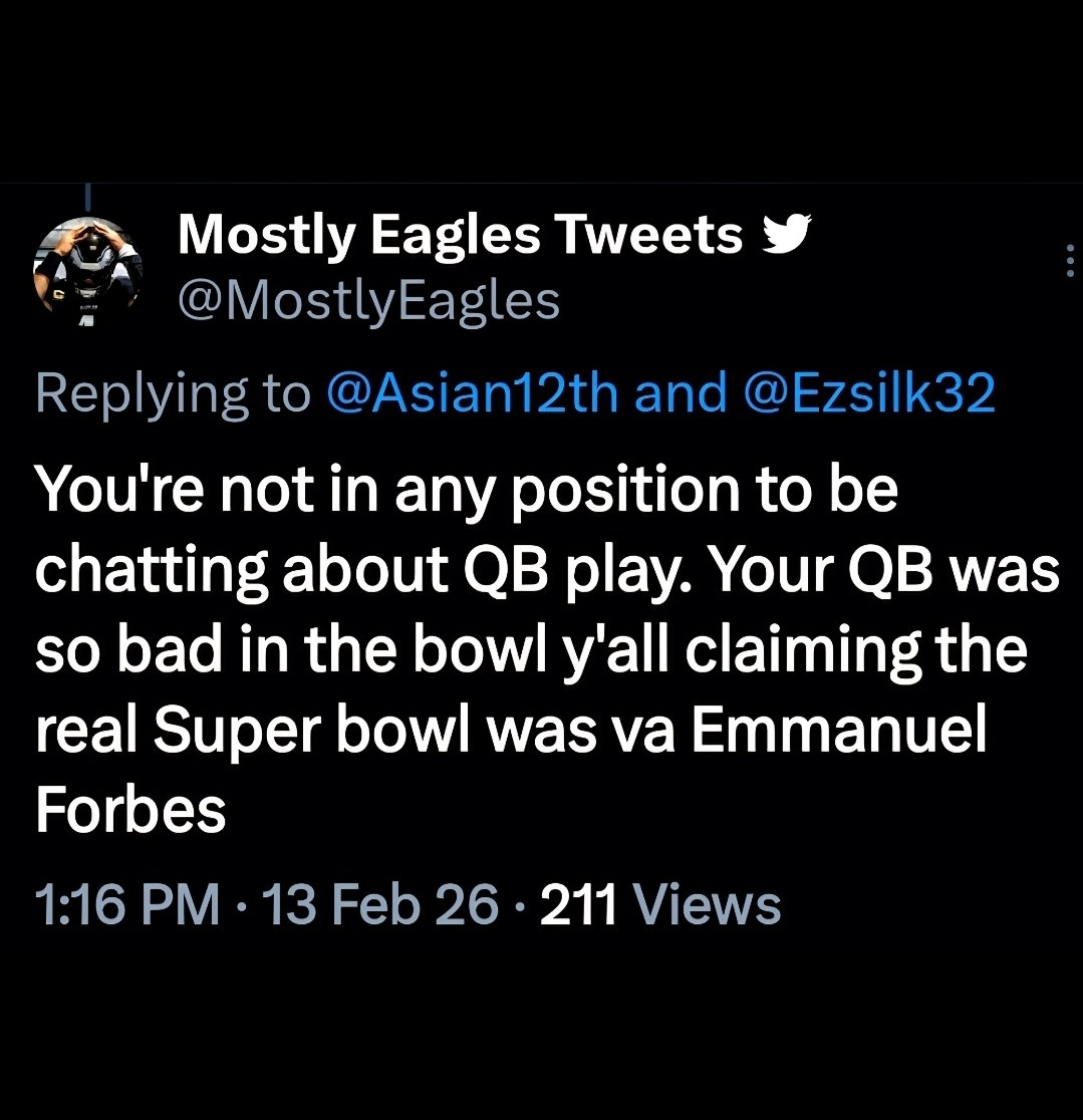 Mostly Eagles Tweets  tweet media