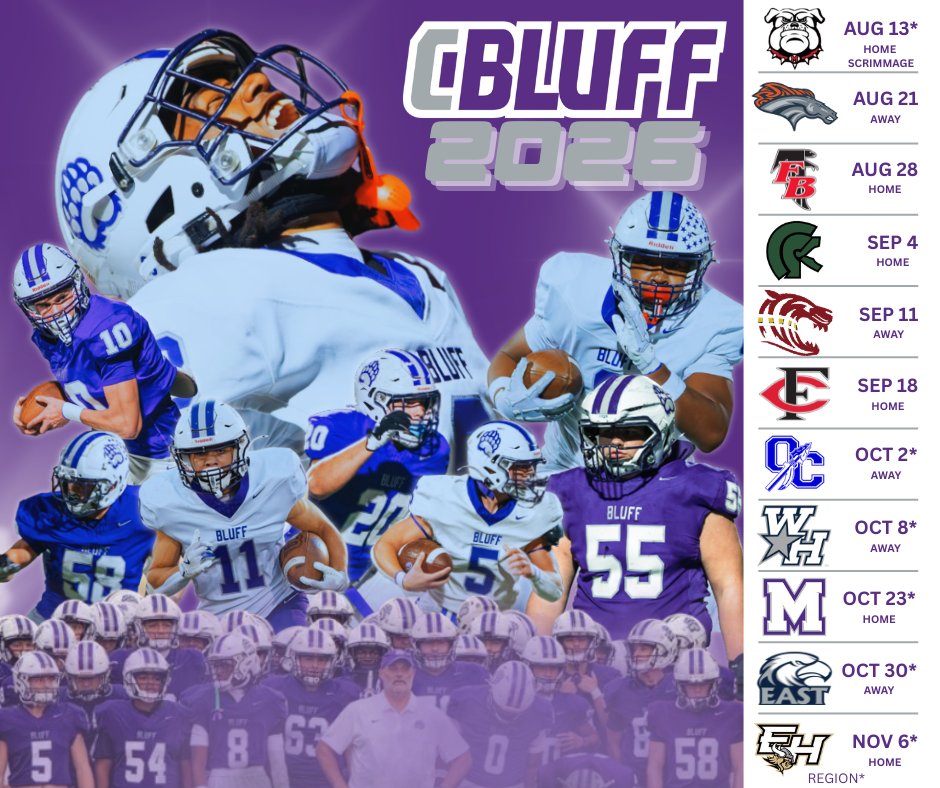 CHEROKEE BLUFF FOOTBALL tweet media