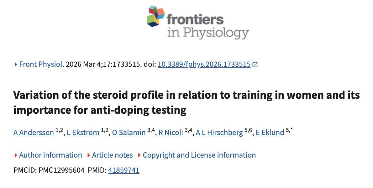 The PCC - Funding Anti-Doping Science tweet media