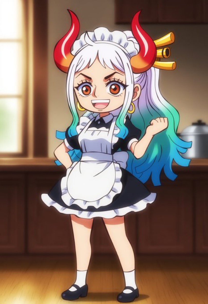 Today is a happy day so have a mini maid oni!

Trying to think of a fun starter idea