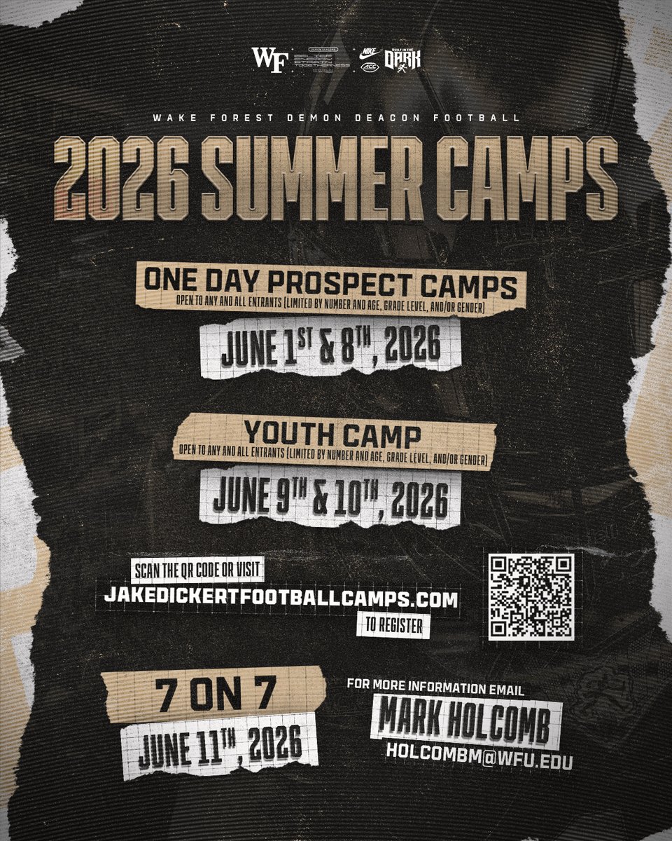 Wake Forest Football tweet media