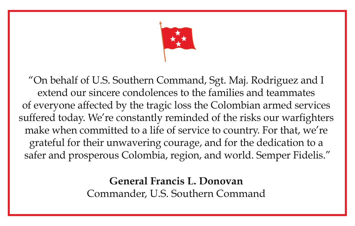 U.S. Southern Command tweet media