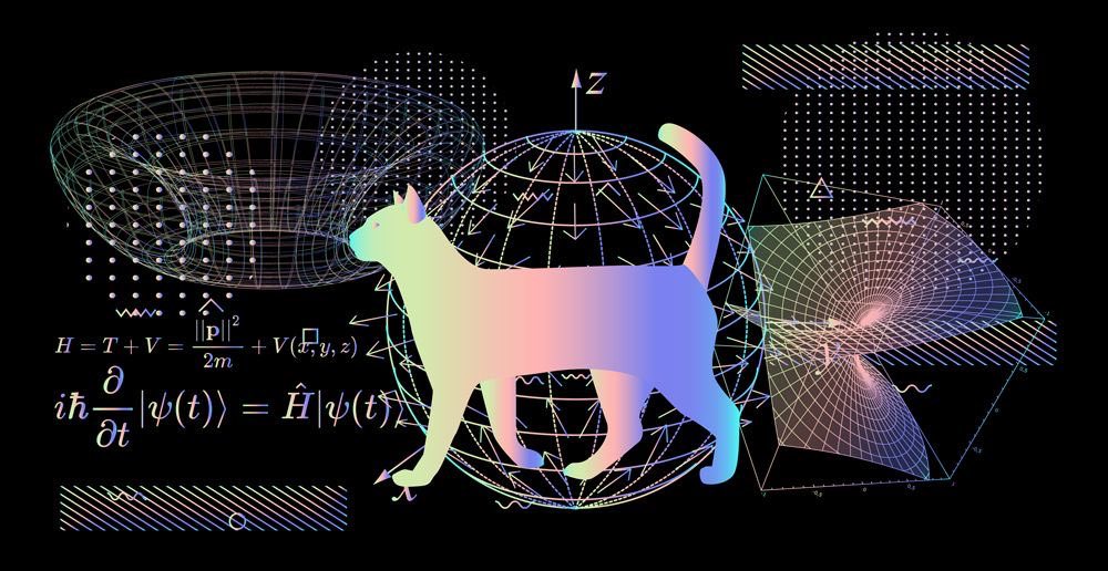 harmitwt's tweet photo. Schrödinger’s cat staring back at you in neon cyberpunk glory
Most stop at ‘quantum is weird.’Real builders dig deeper:Hamiltonian = T + V
This is the constraint equation of reality itself
Build from physics up,Keep following this path.
#QuantumMechanics #Physics #Robotics https://t.co/lpz8nPXxdJ