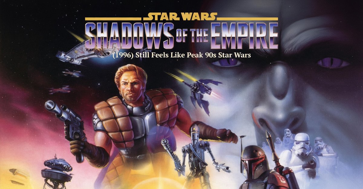 swtorstrategies's tweet photo. Shadows of the Empire wasn’t just a game. It was peak 90s Star Wars ambition in cartridge form.
Dash Rendar. Prince Xizor. Hoth. Black Sun. One of the wildest multimedia swings Lucasfilm ever took.
https://t.co/u40yUHlqSr
#StarWars #StarWarsGames #N64 #DashRendar #StarWarsLegends